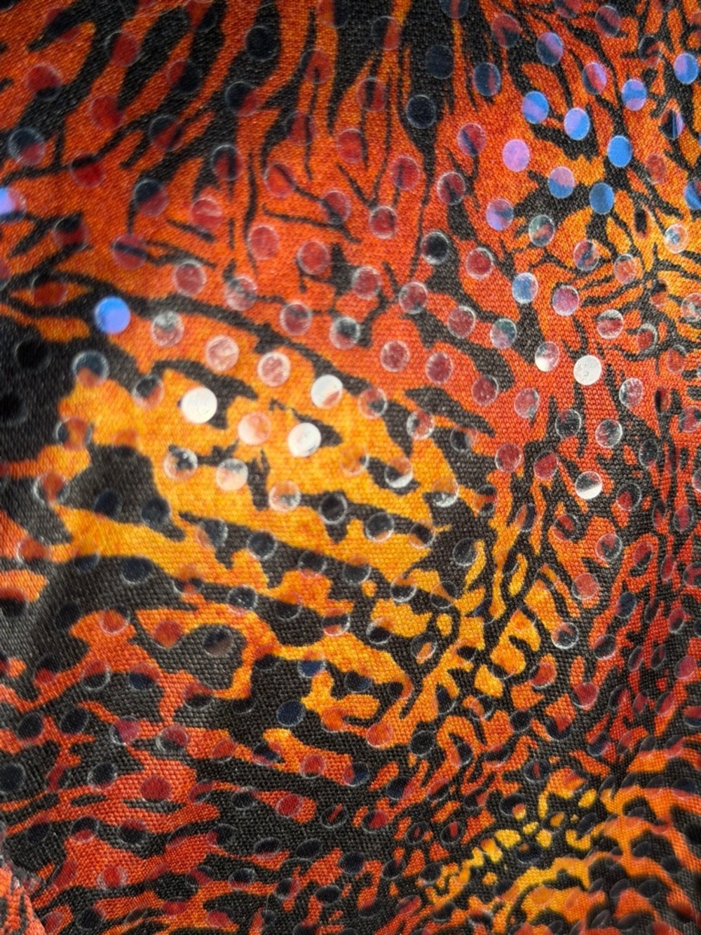 Vintage Y2K Indie Sleaze Sequin Open Front Blazer Top S/M - Picture 9 of 12